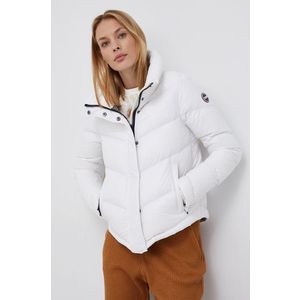 Páperová bunda Colmar dámska, biela farba, zimná vyobraziť