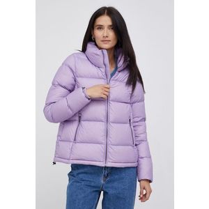 Páperová bunda Colmar dámska, fialová farba, zimná vyobraziť