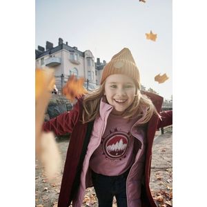 Detské tričko s dlhým rukávom Reima Viluton ružová farba vyobraziť