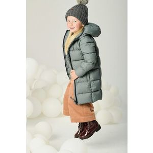 Detská páperová bunda Fluff šedá farba vyobraziť