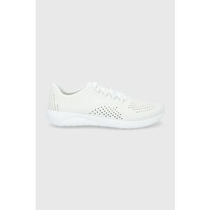 Topánky Crocs biela farba vyobraziť