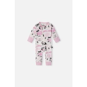 Dojčenské polodupačky Reima Moomin Trygg ružová farba vyobraziť