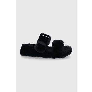 Papuče Skechers čierna farba vyobraziť