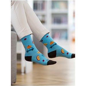 Ponožky pre ženy Fusakle - modrá, hnedá vyobraziť