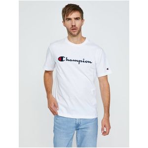 Tričká pre mužov Champion - biela vyobraziť