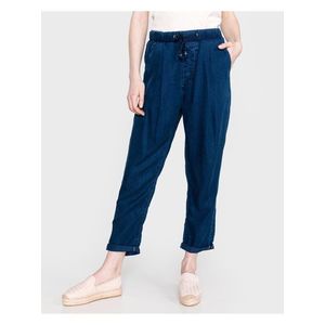 Nohavice pre ženy Pepe Jeans - modrá vyobraziť