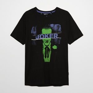 Cropp - Tričko s potlačou The Joker - Čierna vyobraziť