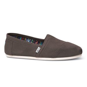 Toms Ash Canvas Alpargatas 11 šedé 10000864-11 vyobraziť