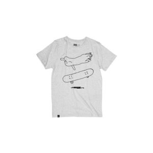 Dedicated T-shirt Stockholm Cat Flip Grey Melange-XL šedé 16074-XL vyobraziť