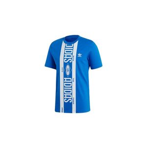 adidas Print Scarf T-shirt Blue-L modré ED6996-L vyobraziť