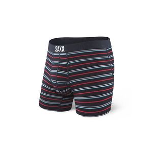 Saxx Vibe Boxer Brief Dk Ink Coast Stripe-L čierne SXBM35ICS-L vyobraziť