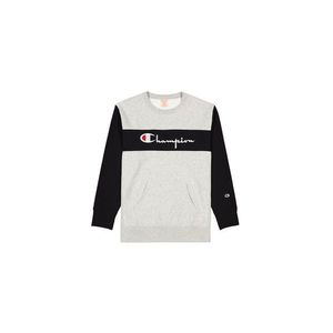 Champion Colour Block Kangaroo Pocket Reverse Weave Sweatshirt-XXL šedé 214049-EM004-XXL vyobraziť