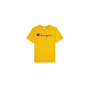 Champion Script Logo Crew Neck T-Shirt-XL žlté 210972-YS001-XL vyobraziť