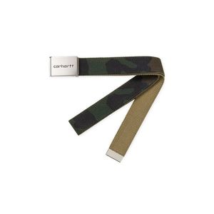 Carhartt WIP Clip Belt Chrome - Camo Laurel-One size zelené I019176_64000-One-size vyobraziť