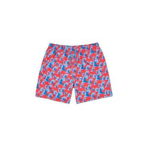 Happy Socks Wave Long Swim Shorts-L červené WVE123-2900-L vyobraziť