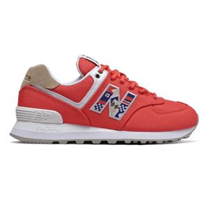 New Balance WL574SOF-4 červené WL574SOF-4 vyobraziť