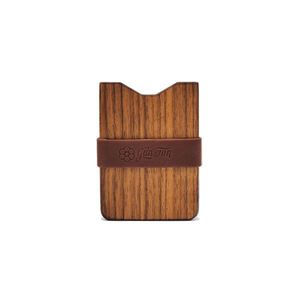 Gunton Wooden Wallet-One size hnedé gunton_nat_choc-One-size vyobraziť