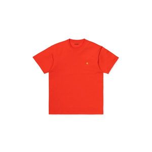 Carhartt WIP S/S Chase T-Shirt Safety Orange / Gold-XL oranžové I026391_0G0_90-XL vyobraziť
