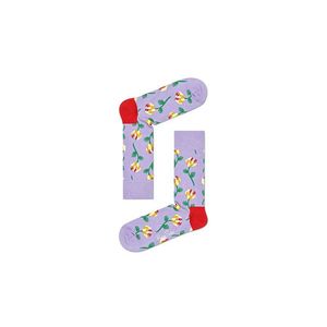 Happy Socks Hand Flower Sock-4-7 šedé HFL01-5000-4-7 vyobraziť