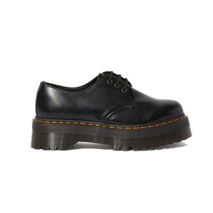 Dr. Martens 1461 Quad Platform Leather Shoes-10 čierne DM25567001-10 vyobraziť