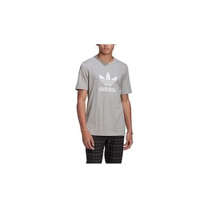 adidas Trefoil Tee Medium Grey Heather/White-L šedé GN3465-L vyobraziť