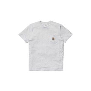 Carhartt WIP S/S Pocket T-Shirt Ash Grey-L šedé I022091_482_00-L vyobraziť