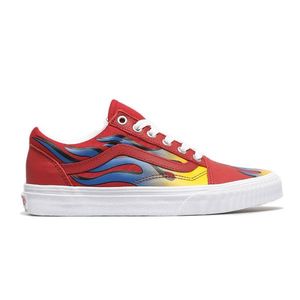 Vans Old Skool Racer Red-4 farebné VN0A3WKT4RQ1-4 vyobraziť