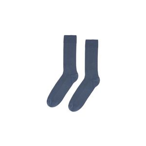 Colorful Standard Classic Organic Socks-One-size modré CS6001-PB-One-size vyobraziť
