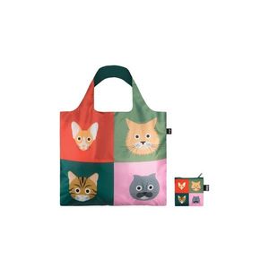 Loqi STEPHEN CHEETHAM Cats Bag-One-size modré SC.CA-One-size vyobraziť
