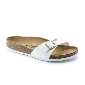 Birkenstock Madrid BS Patent White Narrow Fit-7.5 biele 1005310-7.5 vyobraziť