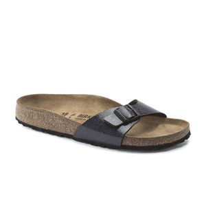 Birkenstock Madrid BS Magic Metallic Regular Fit-7.5 čierne 1020109-7.5 vyobraziť