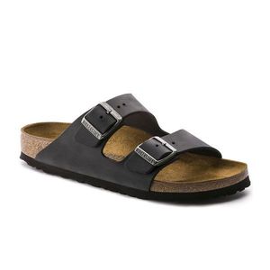 Birkenstock Arizona NU Oiled Black Narrow Fit-7.5 čierne 552113-7.5 vyobraziť