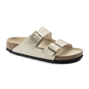 Birkenstock Arizona BS Shiny Python Eggshell Narrow Fit-7.5 svetlohnedé 1019374-7.5 vyobraziť