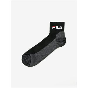 Šedo-čierne pánske ponožky FILA vyobraziť