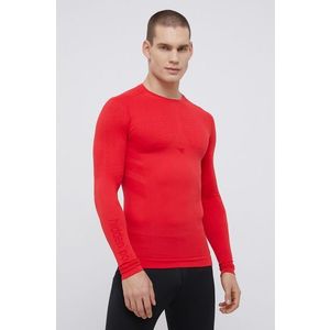 Tričko s dlhým rukávom Diadora pánske, červená farba vyobraziť