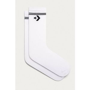 Ponožky Converse biela farba vyobraziť