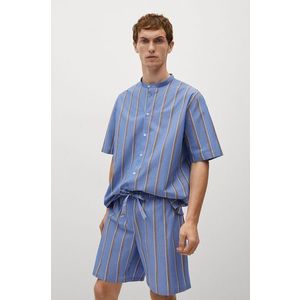 Pyžamové šortky Mango Man pánske, vzorované vyobraziť