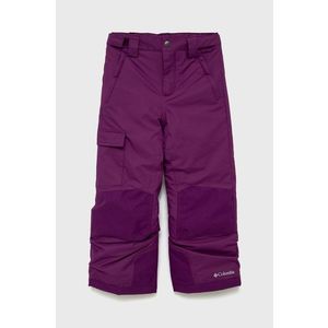 Detské nohavice Columbia fialová farba vyobraziť