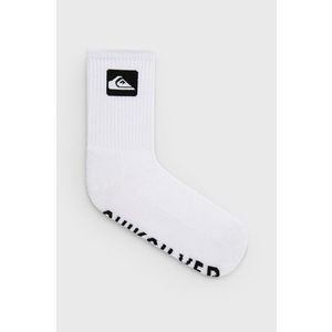 Ponožky Quiksilver pánske, biela farba vyobraziť