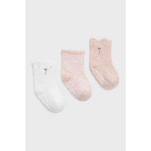 Detské ponožky GAP ružová farba vyobraziť