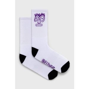 Ponožky Element pánske, biela farba vyobraziť