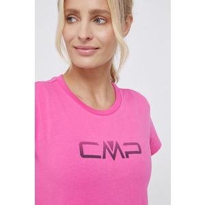 Tričko CMP dámske, fialová farba vyobraziť