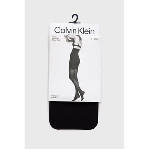 Pančuchové nohavice Calvin Klein čierna farba vyobraziť