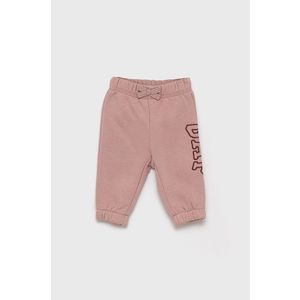 Detské nohavice GAP ružová farba, vzorované vyobraziť