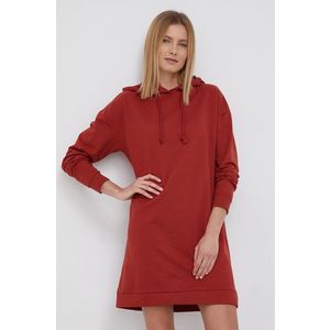 Šaty Vero Moda červená farba, mini, oversize vyobraziť