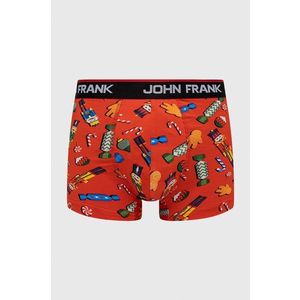 Boxerky John Frank pánske, červená farba vyobraziť