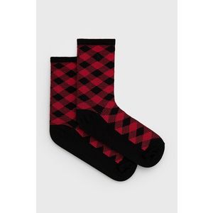 Ponožky Polo Ralph Lauren dámske, červená farba vyobraziť