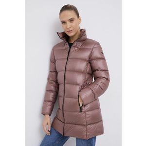 Páperová bunda RefrigiWear dámska, priehľadná farba, zimná vyobraziť