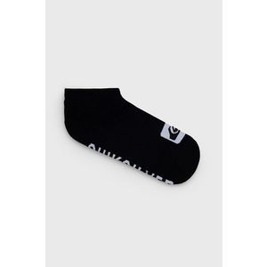 Ponožky Quiksilver pánske, čierna farba vyobraziť