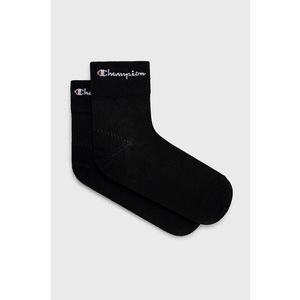 Ponožky Champion 0ABV čierna farba vyobraziť